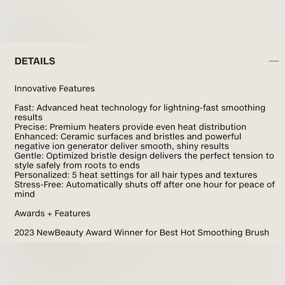 Paul Mitchell Neuro Sleek Styling Hot Brush - Picture 14 of 15